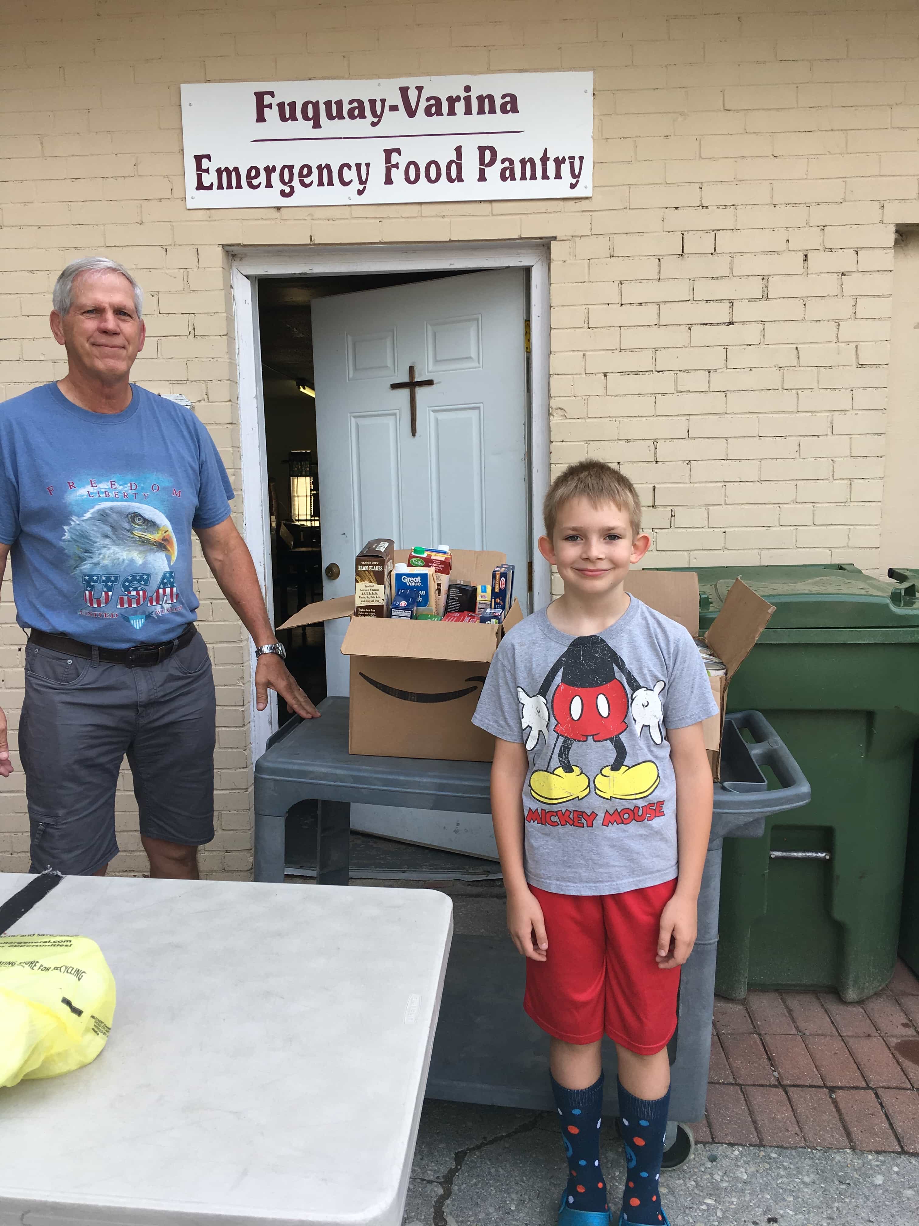 Donations Fuquay Varina Emergency Food Pantry